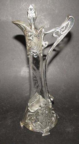Aiguière cristal jugenstil - cristal,