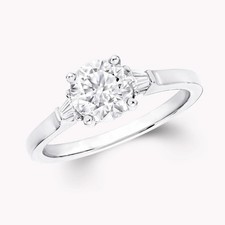 Bague femme CVD en or blanc 14