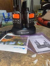 2x Midland XT.70 PMR446/LPD Dual Band Radio/Walkie Talkie's Tested Work Great