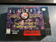 Ultimate Mortal Kombat 3 for Super Nintendo (SNES) CIB Complete Excellent