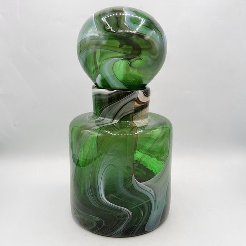 Grand flacon verre soufflé