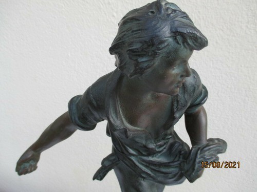 Superbe statuette régule - superbe, en