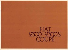 Catalogue Brochure Fiat 2300 /