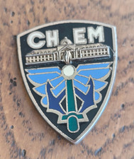 Badge CHEM Centre des Hautes Etudes Militaires / Drago Paris G3029 / L192