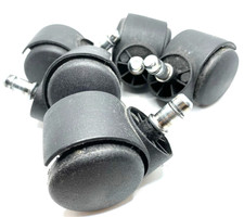 Lot de 5 roulettes pivotantes