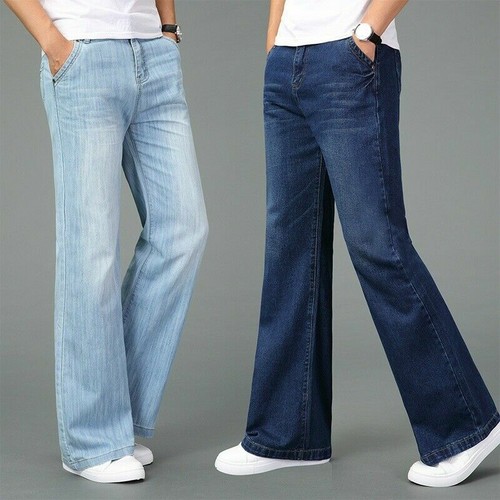 Hommes jambe large - large, ample