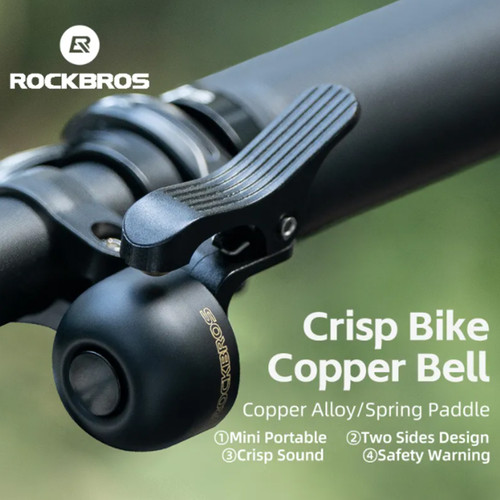 Rockbros sonnette vélo en - sonnette,