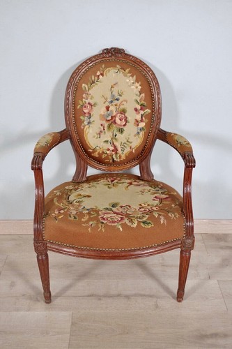 Fauteuil louis xvi - louis, en