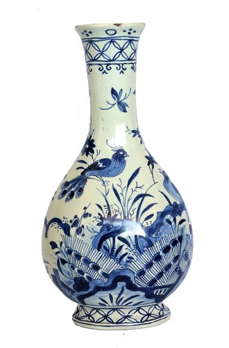 Delft vase faience décor - vase,