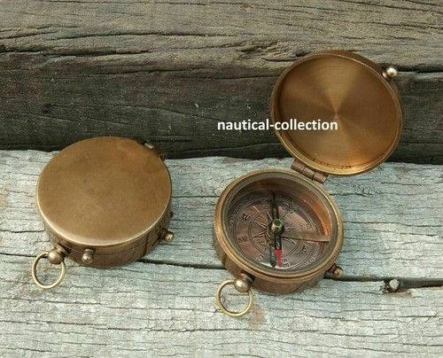 Boussole laiton style - boussole,