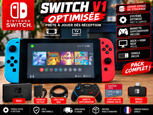 Nintendo switch optimisée - nintendo,