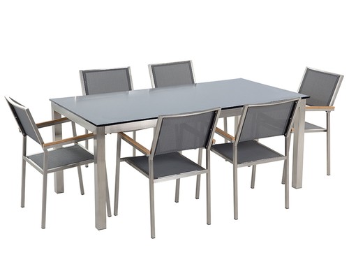 Table jardin 6 chaises - jardin,