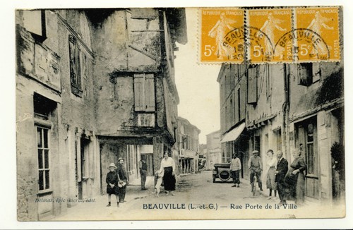 Beauvillé rue porte de - -,