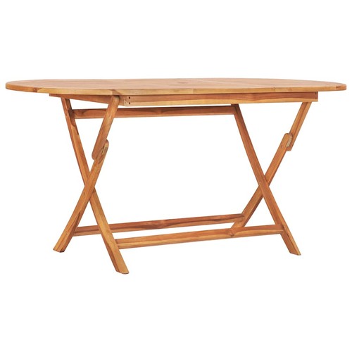 Bois teck solide table - de,