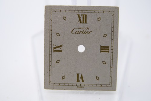 Cadran beige vintage cartier - cadran,