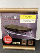 Covermate 200 Jon Boat Storage Mooring Cover 12'- 14' x 52" Fishing Bass Lake