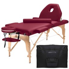 Portable Burgundy Massage