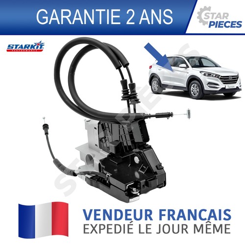 Serrure porte avant droite - serrure,