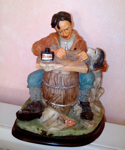 Personnage résine homme - personnage,