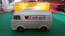 DAN-TOYS: PEUGEOT TOLE FOURGON " La vache Qui Rit" - 1/43 - Série Limitée.