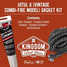 *Vintage* Jotul No 6 Combifire