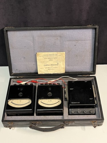 Coffret ancien instruments - ancien, d’instruments