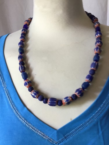 Collier ethnique pâte - , de