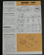 Fiche technique automobile