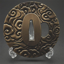 Japon Tsuba Alloy Sword Guard
