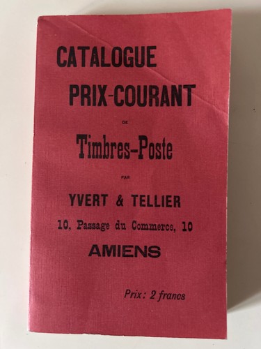 Yvert tellier catalogue - yvert, tellier: