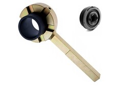 Clé de blocage poulie damper