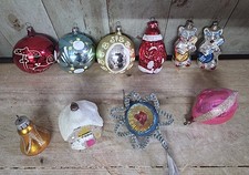 Lot 10 anciennes boules de