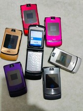 95% N ew Motorola RAZR V3 v3i v3ie Unlocked 2G networks Cellular Phone