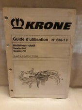  guide d'utilisation KRONE