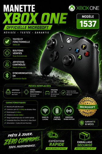 Manette xbox one - xbox, fil