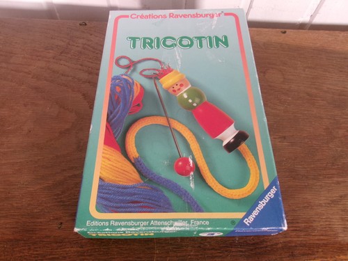Jeu tricot tricotin bois - jeu,