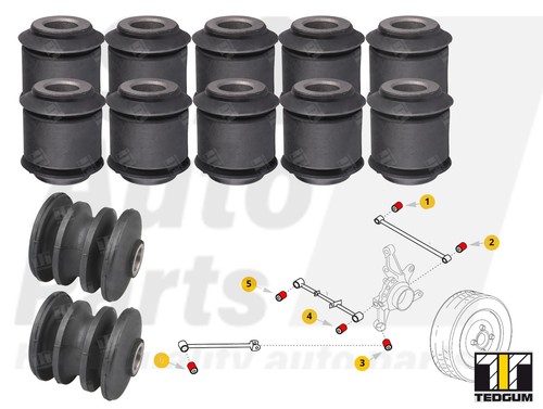 Kit silentblocs suspension
