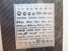 Sticker métal logo TOYOTA
