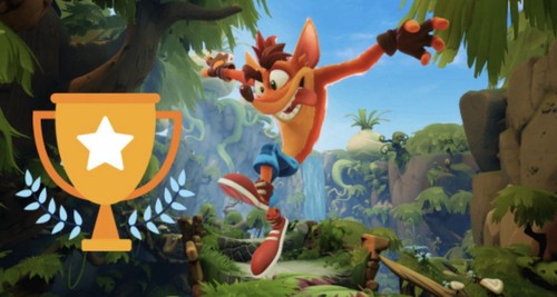 Ps5 crash bandicoot - crash, trophée