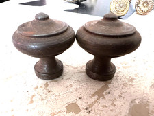 2 boutons poignées ronds