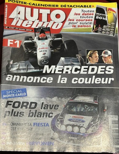 Auto hebdo autohebdo - auto, 1737
