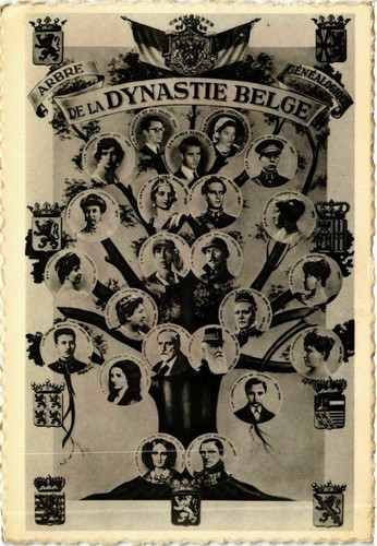 Cpa arbre la dynastie - de,