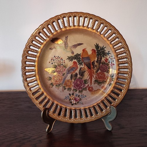 Rare assiette ancienne - , satsuma