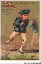 CAR-ABHP1-0127-CHROMOS - MAISON PHILIPPE LATOUR - CHAUSSURES A BON MARCHE - PO