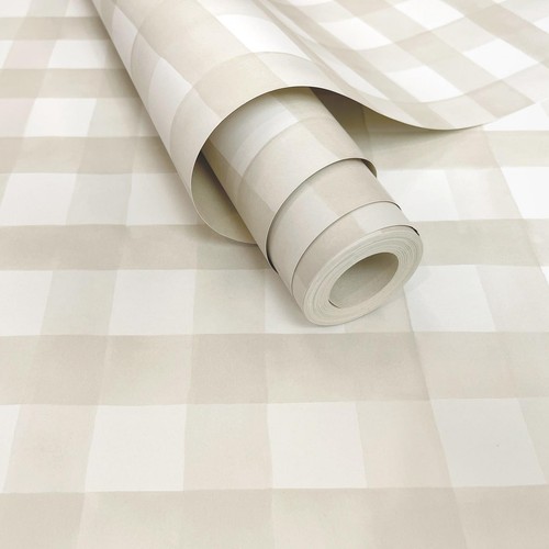 Papier peint gingham - peint, aquarelle