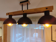 suspension luminaire industriel