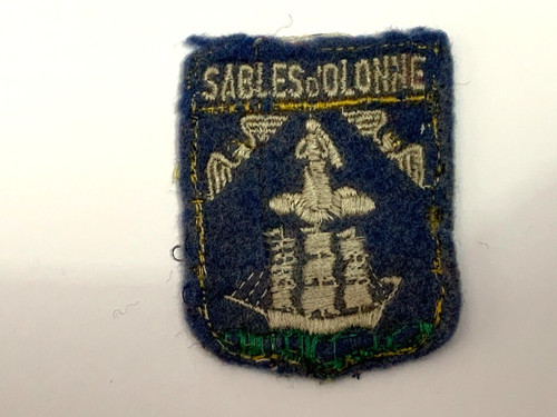 Ancien écusson patch sables - ancien,