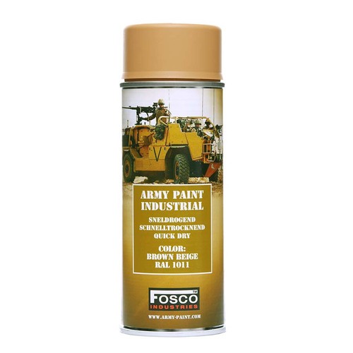 Bombe peinture marron beige - marron,
