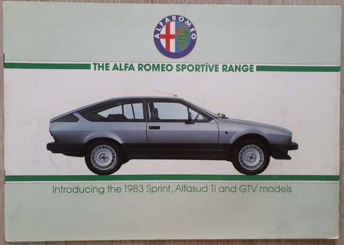 Alfa romeo sportive brochure - sportive,