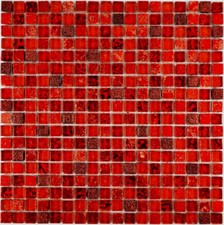 Mosaïque Rouge Crédence de